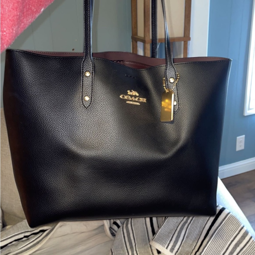 Coach tote purse